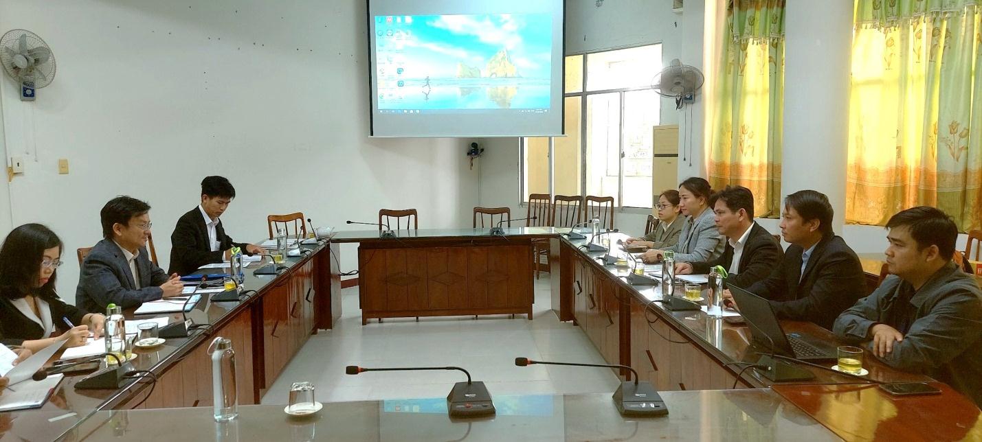 Viện Nghiên cứu Khoa học Miền Trung làm việc với Sở Khoa học và Công nghệ tỉnh Phú Yên